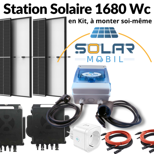 Station Solaire 1680 Wc Kit SolarMobil SolarMobil